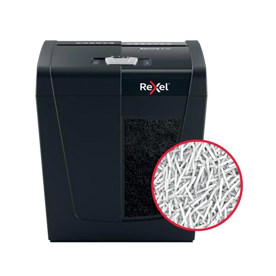 Iratmegsemmisítő, konfetti, 10 lap, REXEL, 
