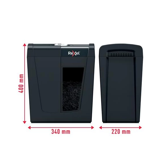 Iratmegsemmisítő, konfetti, 10 lap, REXEL, 