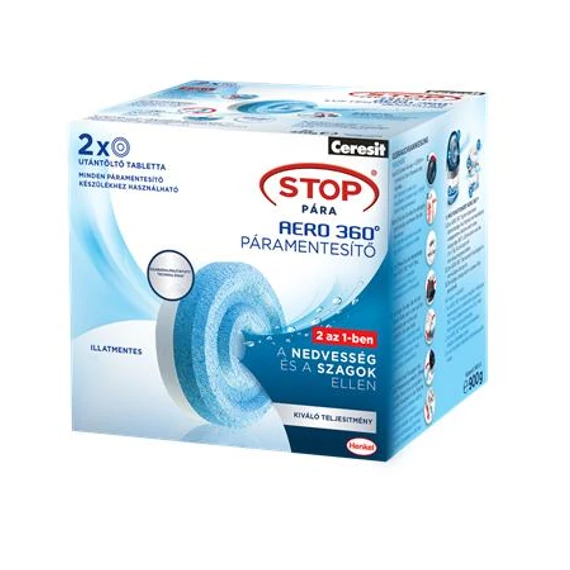 Páramentesítő utántöltő tabletta, HENKEL, 