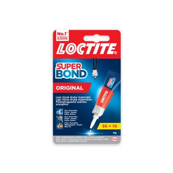 Pillanatragasztó, 4 g, HENKEL 