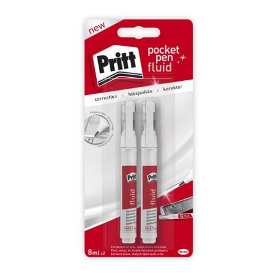Hibajavító toll, 8ml, bliszter, HENKEL 