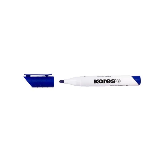 Tábla- és flipchart marker, 1-3 mm, kúpos, KORES 