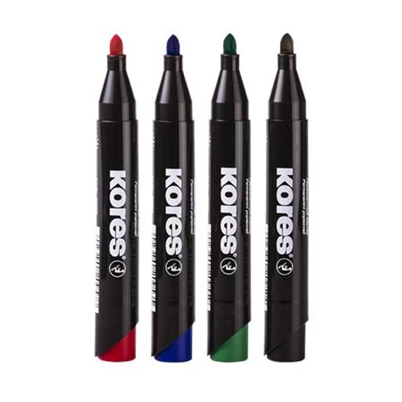 Alkoholos marker, 3-5 mm, kúpos, KORES 