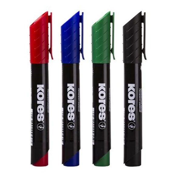 Alkoholos marker, 3-5 mm, kúpos, KORES 