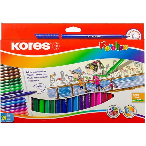 Filctoll készlet, kimosható, KORES 