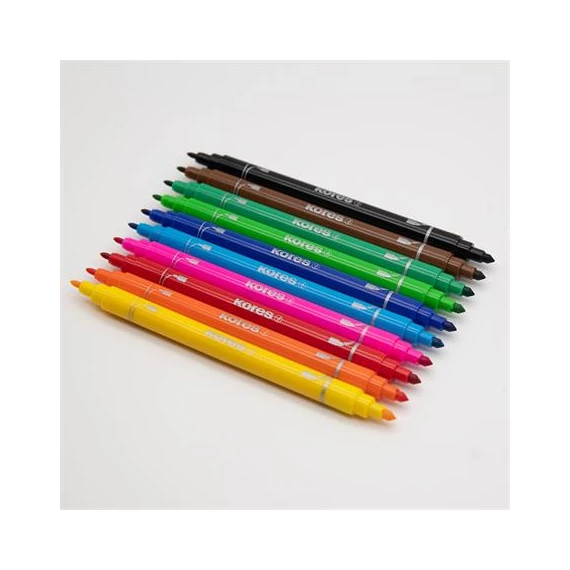 Filctoll készlet, 1-3 mm, kimosható, KORES 