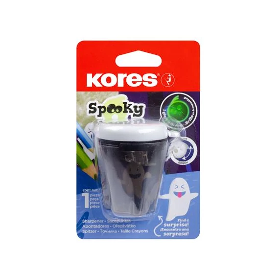 Hegyező, kétlyukú, tartályos, KORES 