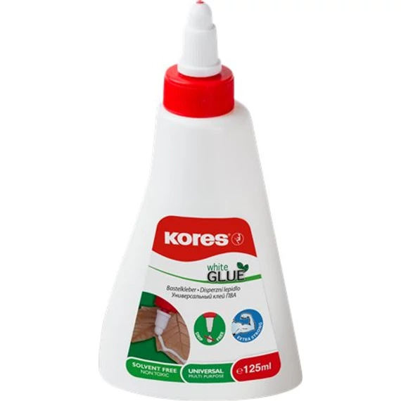 Hobbyragasztó, 125 ml, KORES 
