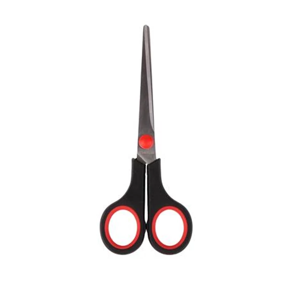 Olló, irodai, 16 cm, VICTORIA, fekete