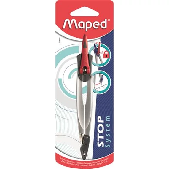 Körző, rögzíthető lábakkal, MAPED 
