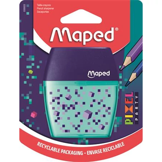 Hegyező, kétlyukú, tartályos, MAPED 