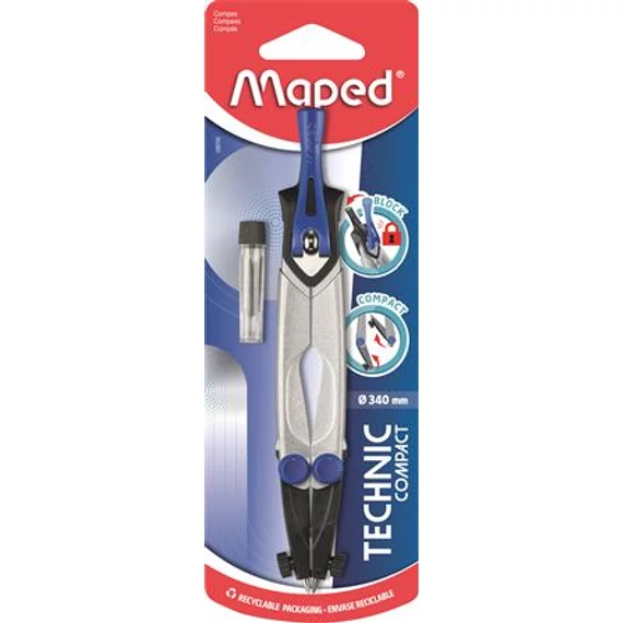 Körző, heggyel, MAPED 
