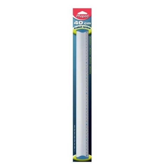 Vonalzó, alumínium, 40 cm, MAPED 