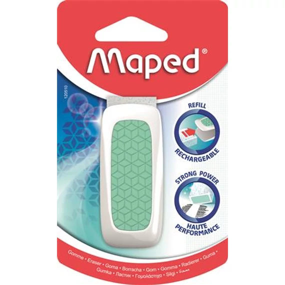 Radír, műanyag tokos, MAPED 
