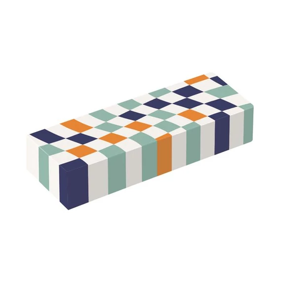 Radír, sakktábla, MAPED „Checkerboards”, vegyes minták, 2 db