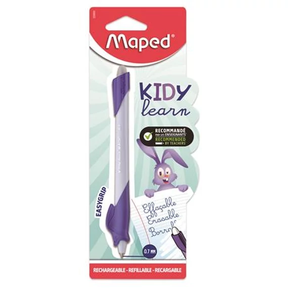 Írástanuló rollertoll, 0,7 mm, radírozható, MAPED 