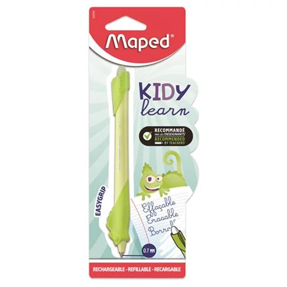 Írástanuló rollertoll, 0,7 mm, radírozható, MAPED 