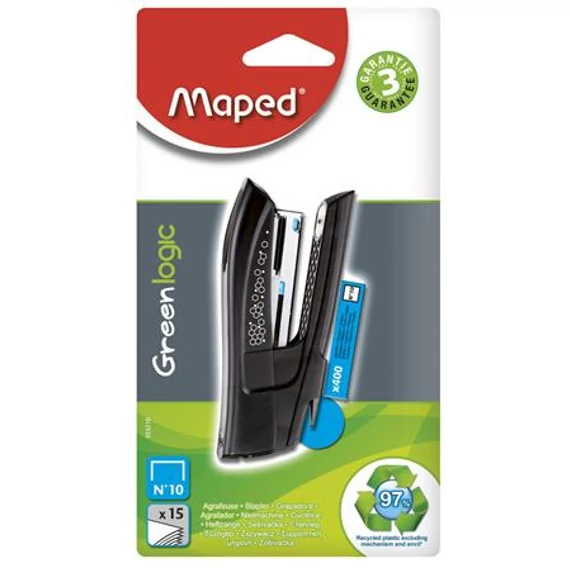 Tűzőgép, No. 10, 15 lap, MAPED 