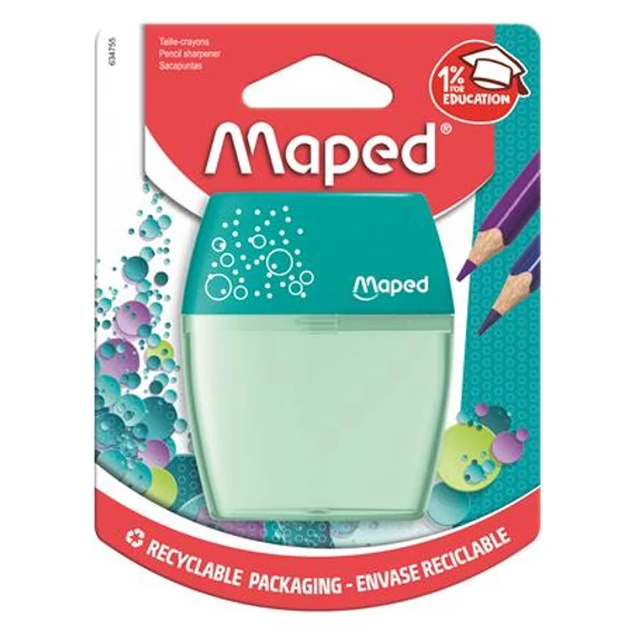 Hegyező, kétlyukú, tartályos, MAPED 