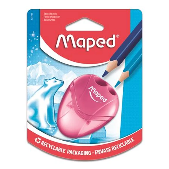 Hegyező, kétlyukú, tartályos, MAPED 