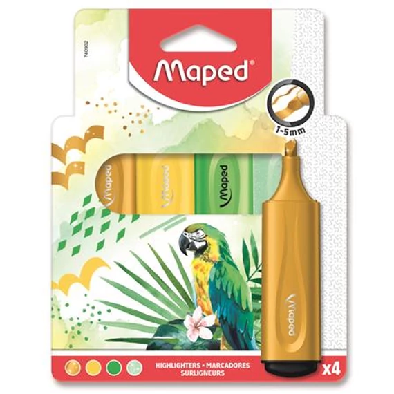 Szövegkiemelő készlet, 1-5 mm, MAPED 