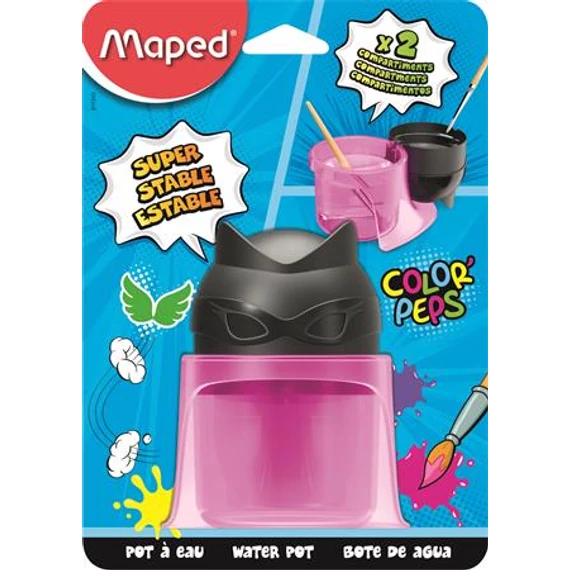 Ecsettál, műanyag, 2 rekeszes, MAPED