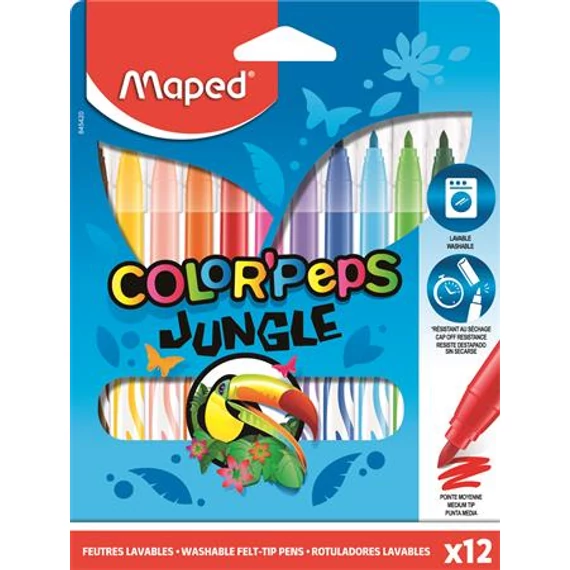 Filctoll készlet, 2,8 mm, kimosható, MAPED 