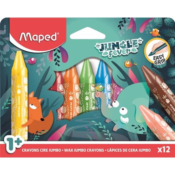 Zsírkréta, vastag, MAPED 