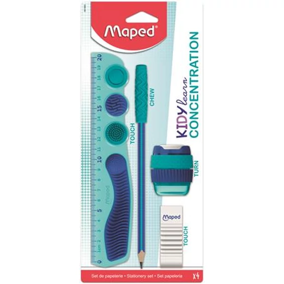 Írószer készlet, 4 darabos, MAPED 