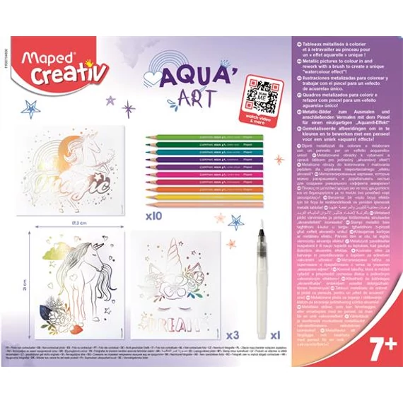 Akvarell festőkészlet, MAPED CREATIV, 
