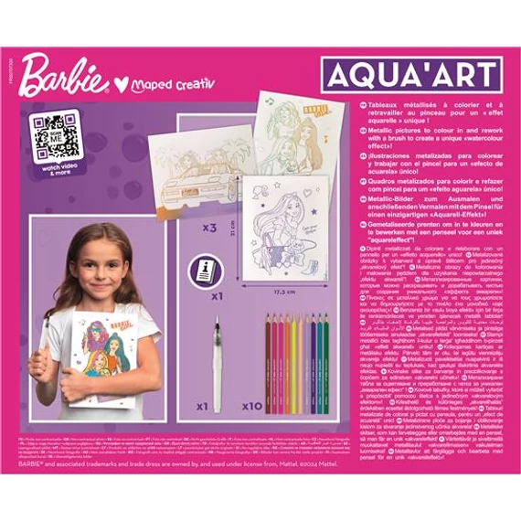 Akvarell festőkészlet, MAPED CREATIV 