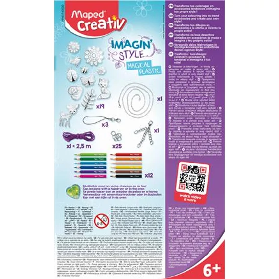 Mágikus ékszerkészítő készlet, MAPED CREATIV, 