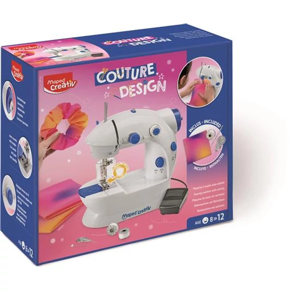 Játék varrógép készlet, MAPED CREATIV 