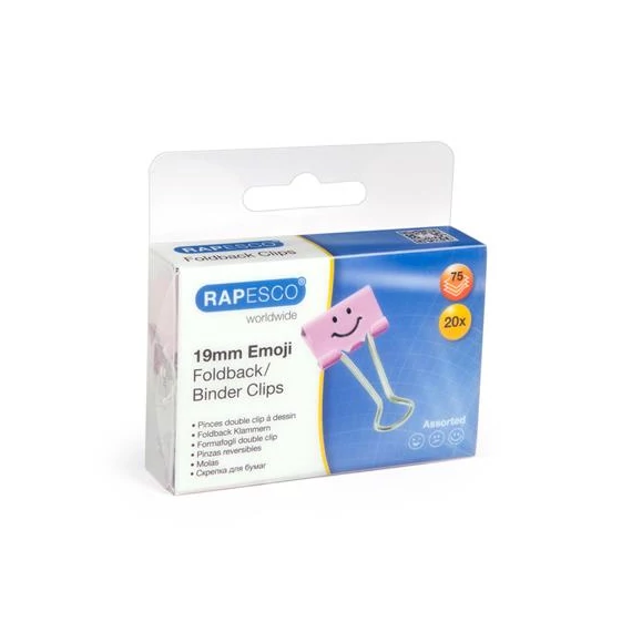 Bindercsipesz, 19mm, 