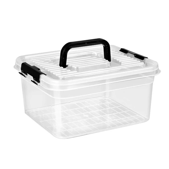 IRIS G-425 MY BOX tárolódoboz fogóval 8.500ml 26x31x15cm