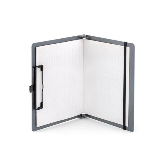 Felírótábla, A4, összehajtható, SAX, szürke