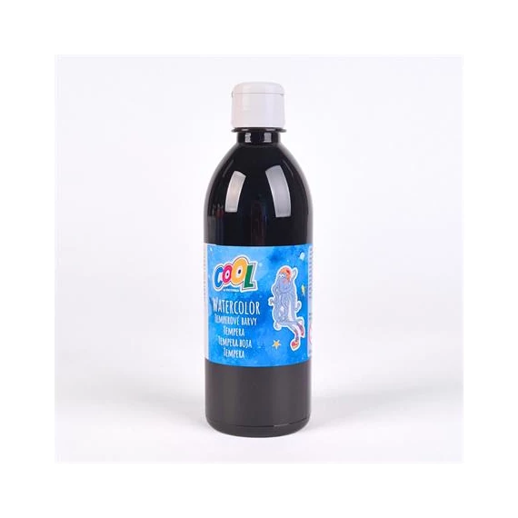 Tempera, COOL BY VICTORIA, 500 ml, fekete