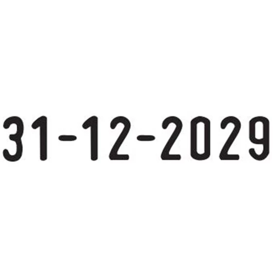 Dátumbélyegző, fordított, TRODAT 