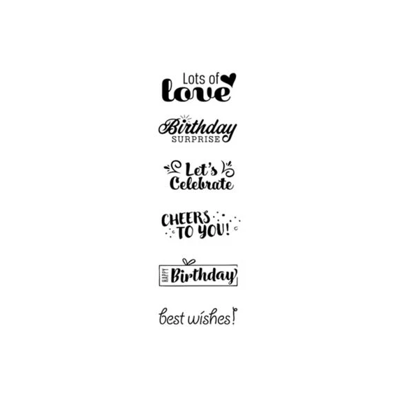 Bélyegző készlet, 6 minta, TRODAT 