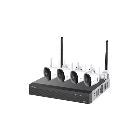 Imou IP wifi csőkamera szett - NVR1104/F22 kit (4x 2MP-2,8mm, H265, mikr., IR30m; 1x NVR 4csat, 1TB HDD)