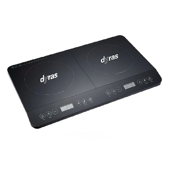 Indukciós főzőlap DYRAS IC-002B 2 lapos 2000W + 1500W fekete