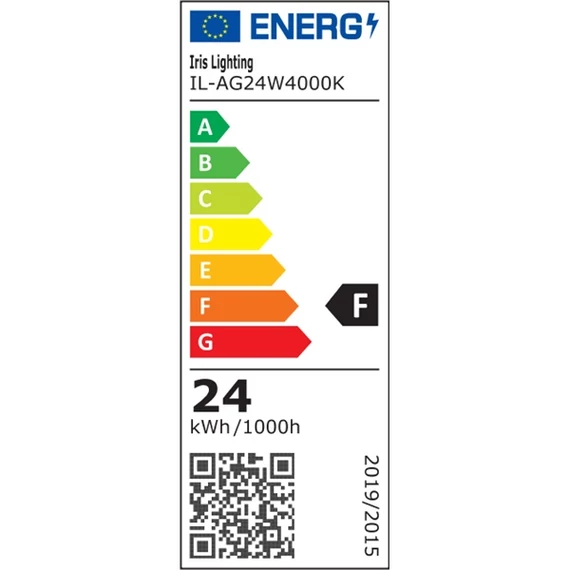 Iris Lighting AG24W4000K 24W 2400lm 4000K LED mélysugárzó