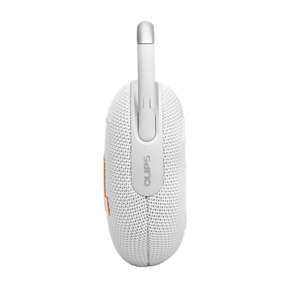 JBL Clip 5 WHT fehér hordozható Bluetooth hangszóró