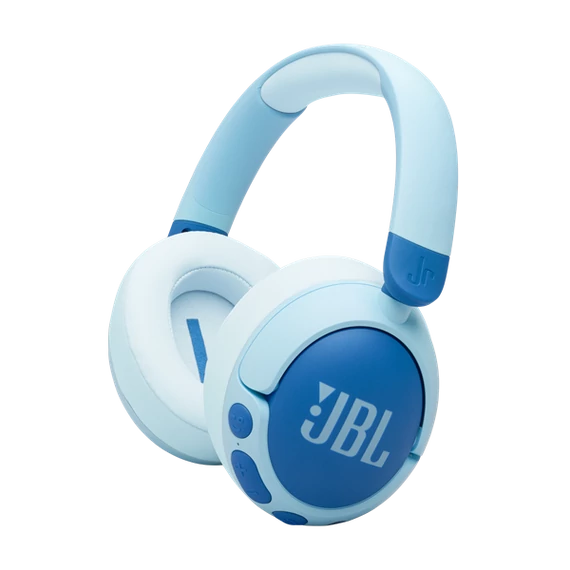 JBL JR 470 NC vezeték nélküli zajszűrős kék gyermek fejhallgató