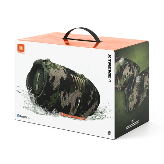 JBL XTREME 4 CAMOEP terepszínű Bluetooth hangszóró