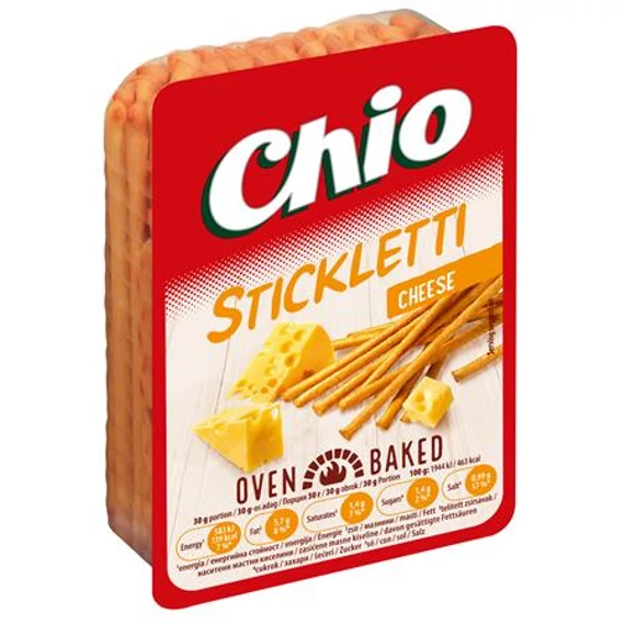 Sóspálcika, 80 g, CHIO "Stickletti", sajtos