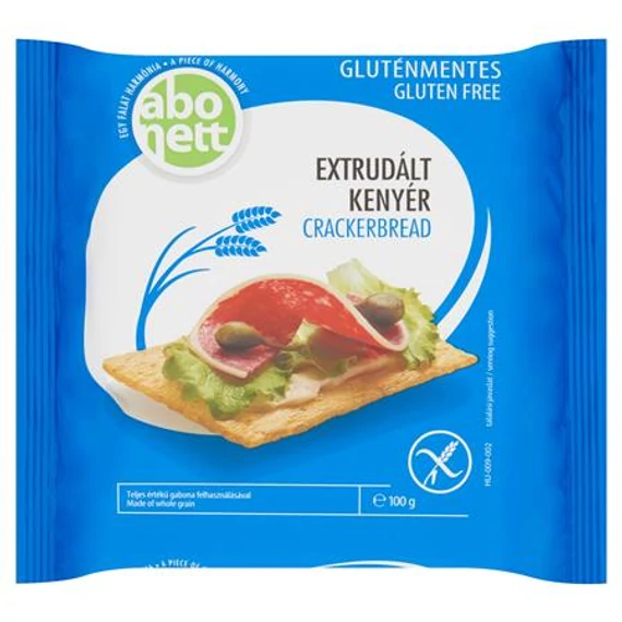 Extrudált kenyér, ABONETT, 100 g, quinoával, gluténmentes