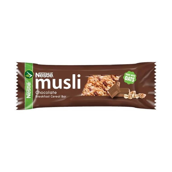 Müzliszelet, 35 g, NESTLÉ, tejcsokoládés