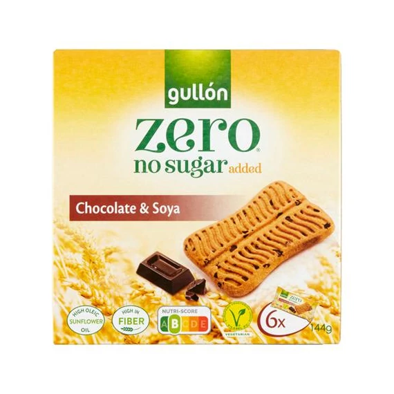Keksz GULLON Snack csokis 144g