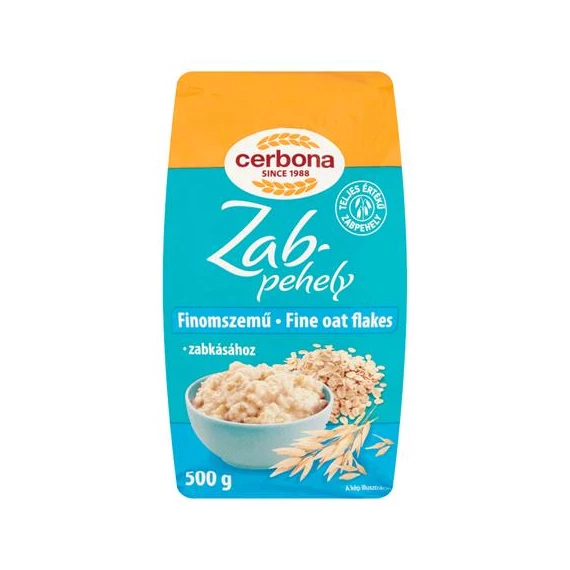 Zabpehely CERBONA natúr 500 g